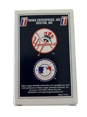🦋 5/$25 - New York NY Yankees MLB Major League Baseball Bridge Playing Cards